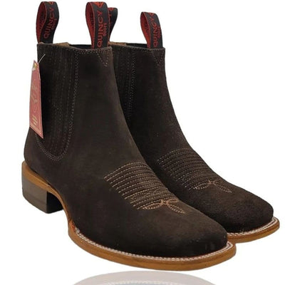 Men's Quincy Square Toe Ankle Boot Q82BR6394 1 Q82BR6394-070  - from alligatorwarehouse.com