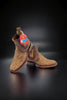 Men´s Quincy Square Toe Ankle Boots Python Print Q82B5759 3 Q82B5759-070  - from alligatorwarehouse.com