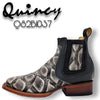 Men's Quincy Wide Square Toe Ankle Boot Q82B1037 6 Q82B1037-060  - from alligatorwarehouse.com