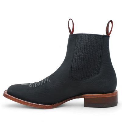 Men's Quincy Wide Square Toe Ankle Boot Q82B2705 4 Q82B2705-060  - from alligatorwarehouse.com
