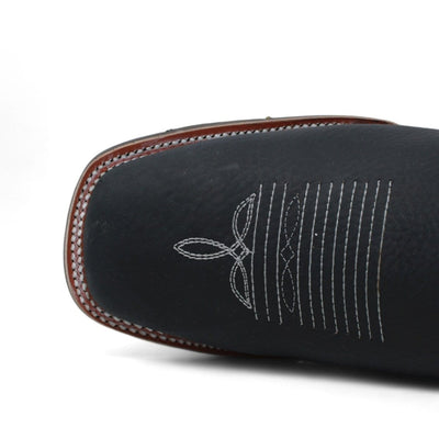 Men's Quincy Wide Square Toe Ankle Boot Q82B2705 6 Q82B2705-060  - from alligatorwarehouse.com