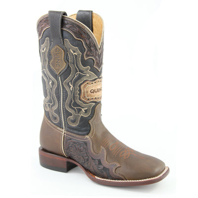 Mens Tooled Square Toe Boots 1   - from alligatorwarehouse.com
