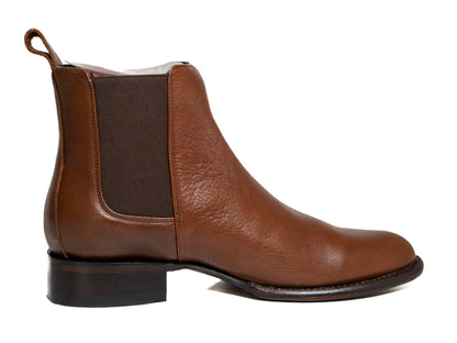 Los Altos Men's Toe Roper Boot Belmont Brown - Belmont Brown