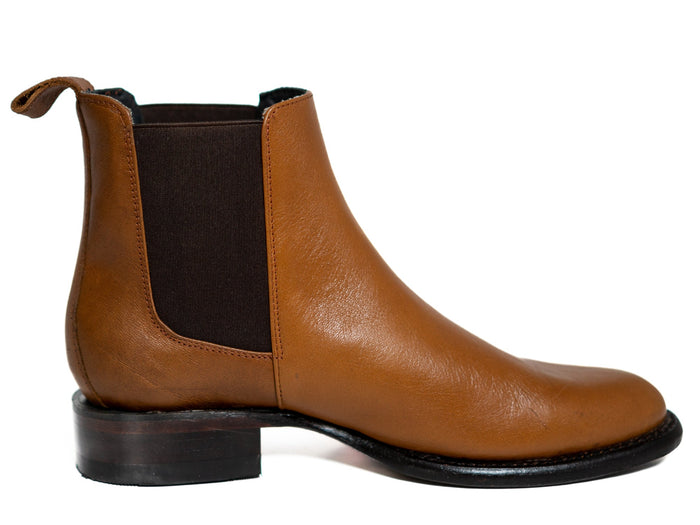 Los Altos Men's Toe Roper Boot Belmont Honey - Belmont Honey
