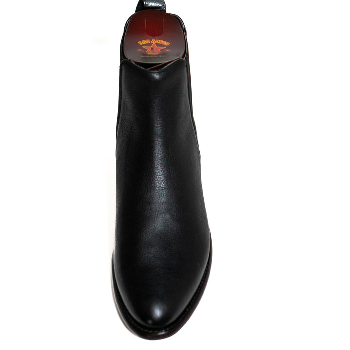 Los Altos Men's Toe Roper Boot Belmont Black - Belmont Black