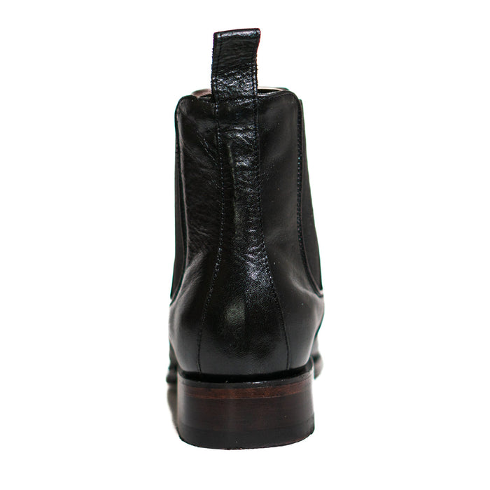 Los Altos Men's Toe Roper Boot Belmont Black - Belmont Black