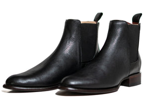 Los Altos Men's Toe Roper Boot Belmont Black - Belmont Black