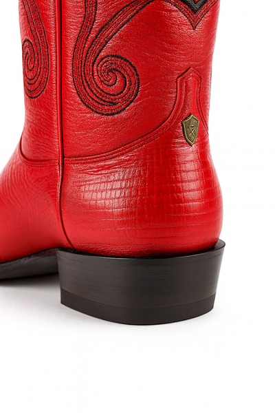 Men's Wild West Teju Lizard Skin 3X Toe Boots 29507 43 2950703-060  - from alligatorwarehouse.com