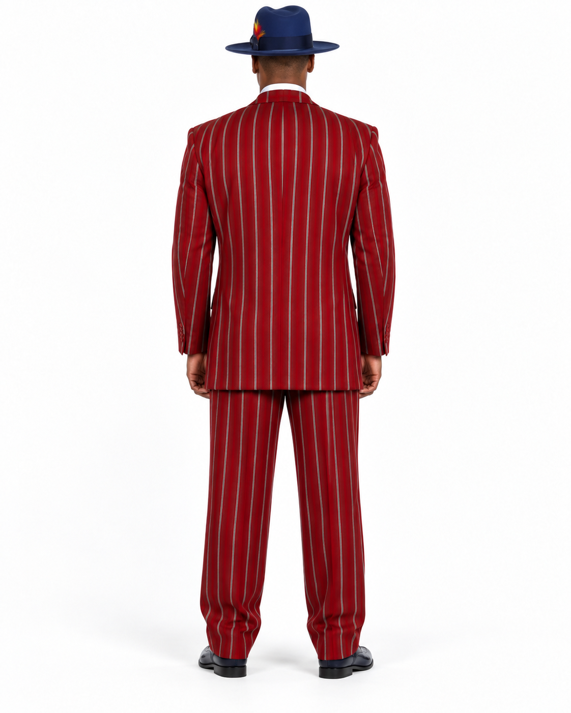 Red Zoot Suit - 1920s Suit - Gangster Long Suit