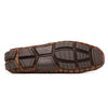 Marco Di Milano Remo Washed Brown Caiman Crocodile Driving Shoes 5 REMO_CAIMAN FUSCUS_WASHED BROWN_8  - from alligatorwarehouse.com
