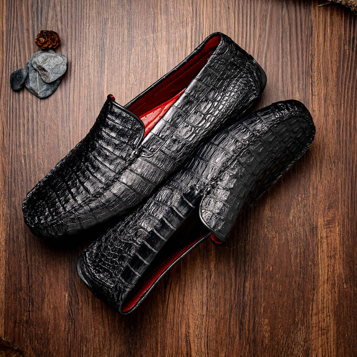 Marco_Di_Milano Remo Black Leather Dress Shoes