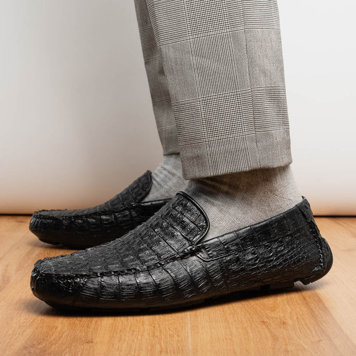 Marco_Di_Milano Remo Black Leather Dress Shoes
