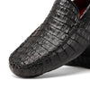 Marco Di Milano Remo Black Caiman Crocodile Driving Shoes 4 REMO_CAIMAN FUSCUS_BLACK_8  - from alligatorwarehouse.com