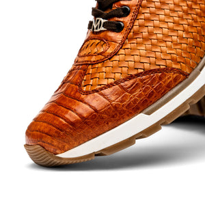 Marco Di Milano Roma Brandy Leather Oxford Dress Shoe