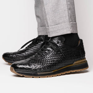 Marco Di Milano Roma Black Leather Loafer