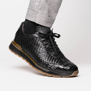 Marco Di Milano Roma Black Leather Loafer