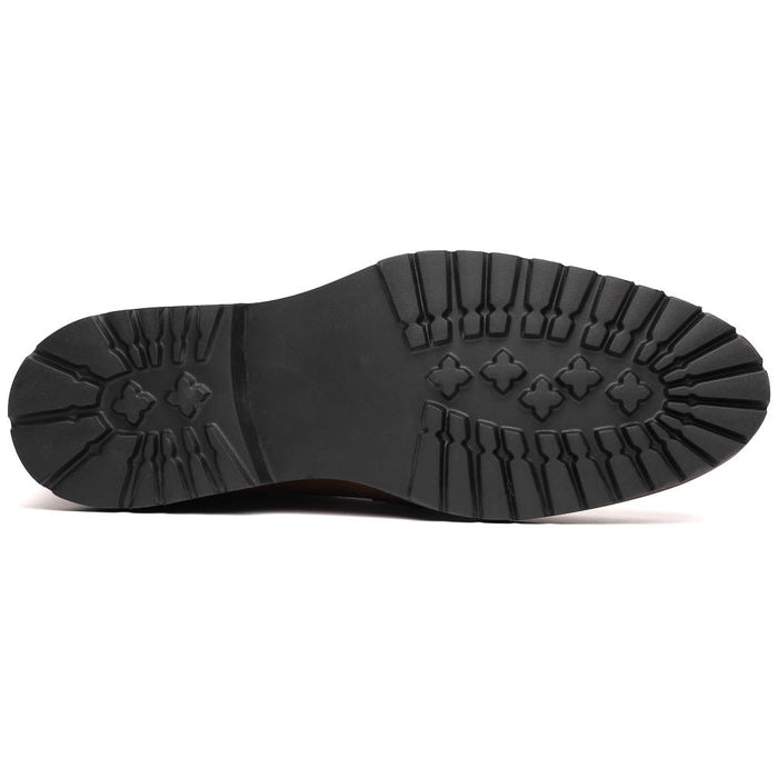 Zelli Roma Italian Suede Penny Loafers in a Beautiful Tobacco Finish