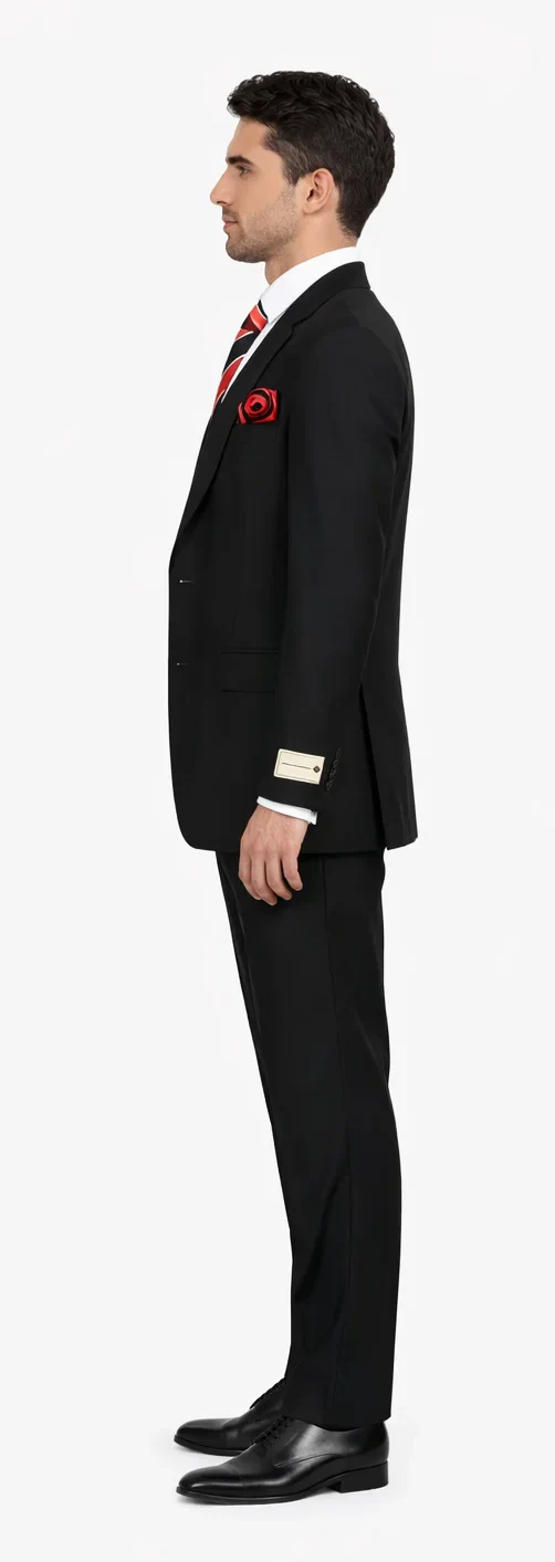 Rossiman Rossi Men's Dress Suit – Premium Tailored Suit for Formal Occasions