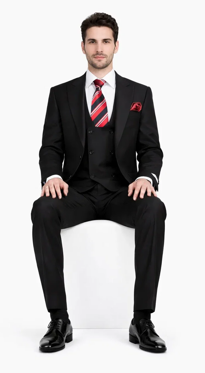 Rossiman Rossi Men's Dress Suit – Premium Tailored Suit for Formal Occasions