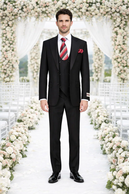Rossiman Rossi Men's Dress Suit – Premium Tailored Suit for Formal Occasions