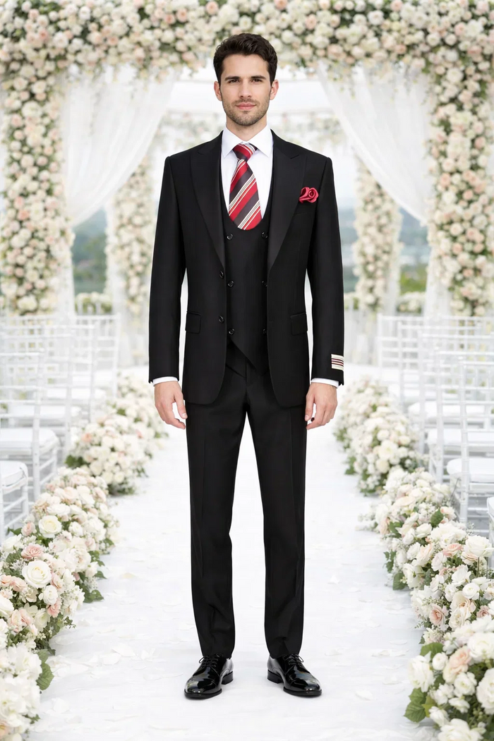 Rossiman Rossi Men's Dress Suit – Premium Tailored Suit for Formal Occasions