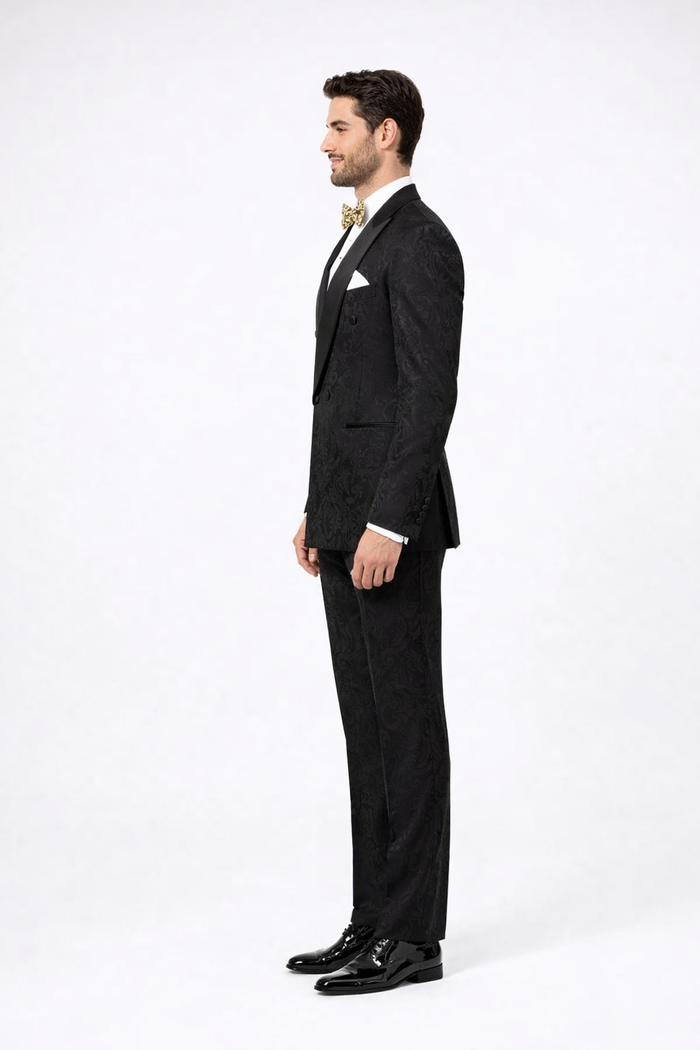 Rossiman Rossi Men's Formal Suit – Stylish Tailored Dress Suit by Rossi Man