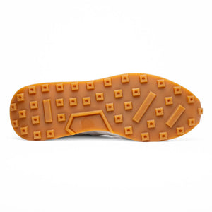 Zelli Roxi Luxury Sneaker in Taupe Suede and Smooth Calfskin