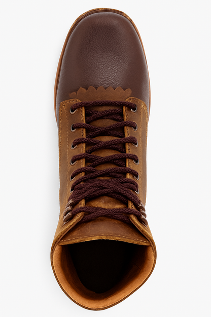 Lace Up Cowboy Boots