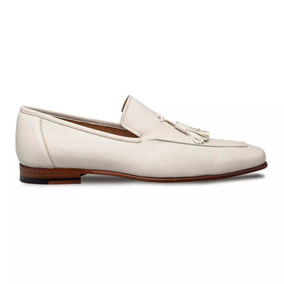 Mezlan Javea Bone Classic Tassel Loafer 1   - from alligatorwarehouse.com