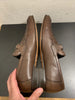 Men’s Regal Brown Slip-On Shoes – Genuine Crocodile & Calfskin Leather 9   - from alligatorwarehouse.com
