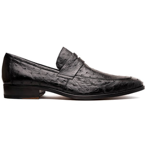 Marco_Di_Milano Salvatore Black Leather Luxury Shoe