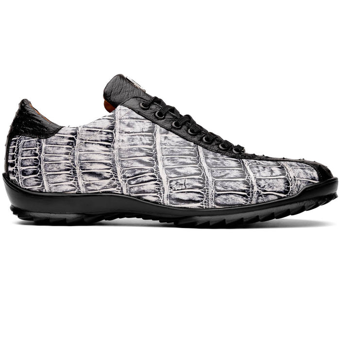 Marco_Di_Milano Saulo Newspaper Black Leather Luxury Shoe