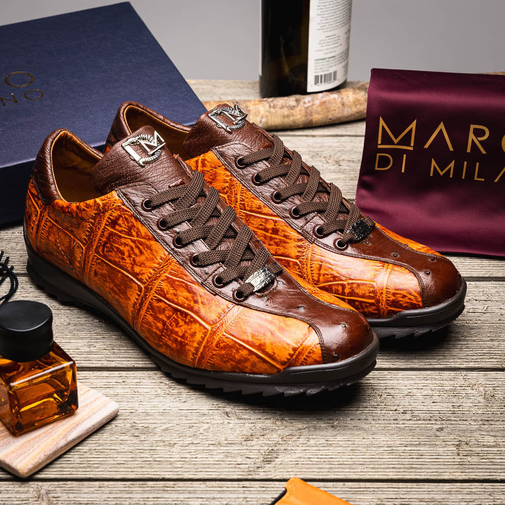 Marco Di Milano Saulo - Brandy Brown Leather Oxford