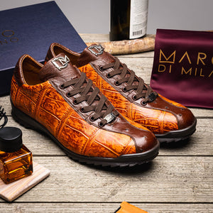 Marco Di Milano Saulo - Brandy Brown Leather Oxford