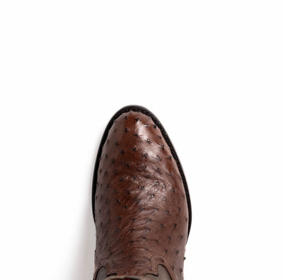 Marco Di Milano Savannah Kango Tabae Ostrich Quill Round Toe Cowboy Boots 5   - from alligatorwarehouse.com