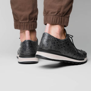 Marco Di Milano Scanno Antique Gray Leather Oxford