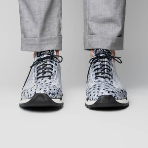 Marco_Di_Milano Scanno Newspaper: Luxury Leather Dress Shoe
