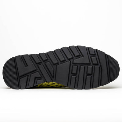 Marco Di Milano Scanno Green Ostrich Quill Sneakers 5 SCANNO_OSTRICH_GREEN_8  - from alligatorwarehouse.com