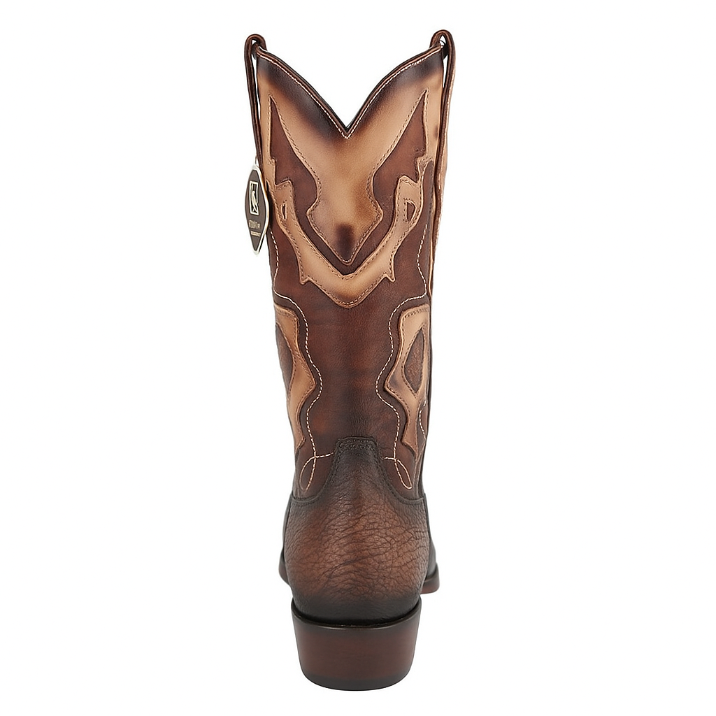 King Exotic Men's Shark Snip Toe Western Boots