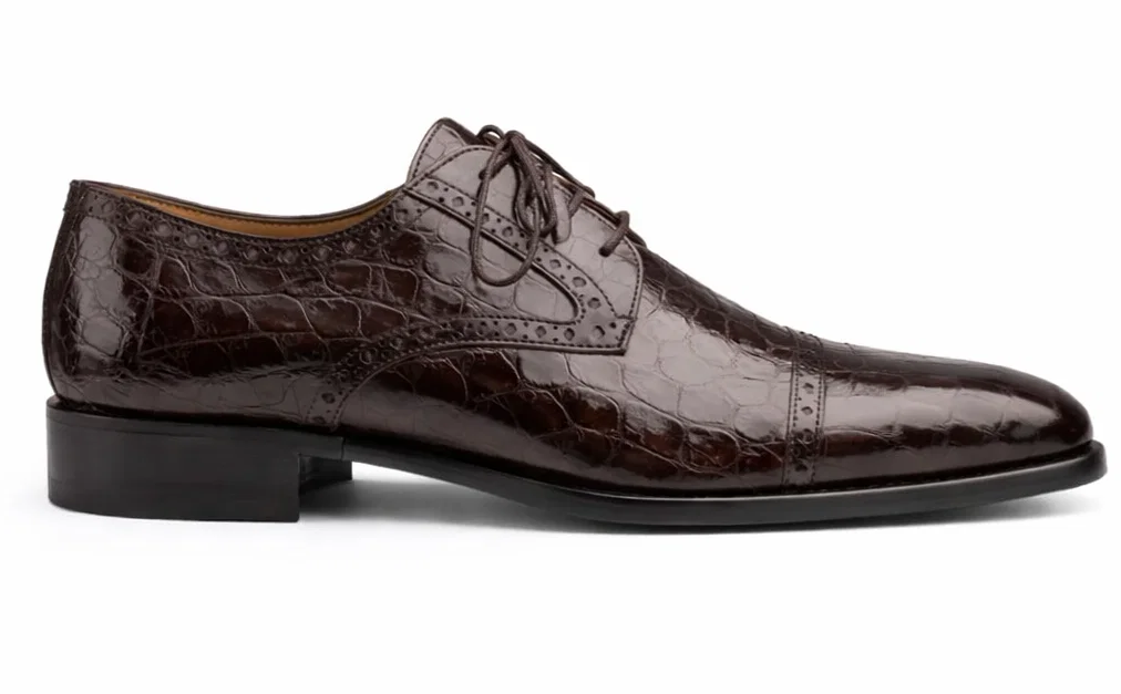 J Toe Cowboy Boots - J Toe Western Boots - Ferrini Alligator Shoes - Ferrini Crocodile shoe Dress Shoes - Ferrini Dress Shoe On Sale