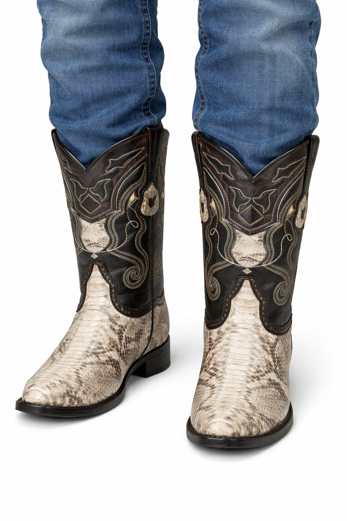 Snake Skin Cowboy Boots