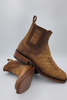 Square Toe Ankle Boots Python Print Oryx 6   - from alligatorwarehouse.com