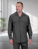 Mens 2-Piece 100% Wool Walking Suit with Pleated Wide-Leg Pants – Classic and Comfortable 3   - from alligatorwarehouse.com