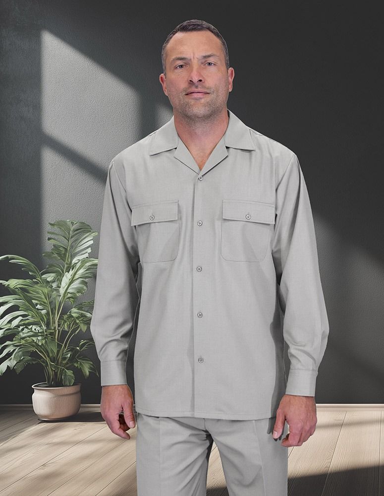 Mens 2-Piece 100% Wool Walking Suit with Pleated Wide-Leg Pants – Classic and Comfortable 6   - from alligatorwarehouse.com