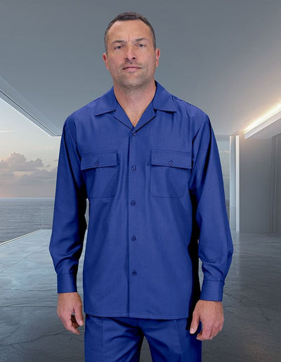 Mens 2-Piece 100% Wool Walking Suit with Pleated Wide-Leg Pants – Classic and Comfortable 9   - from alligatorwarehouse.com