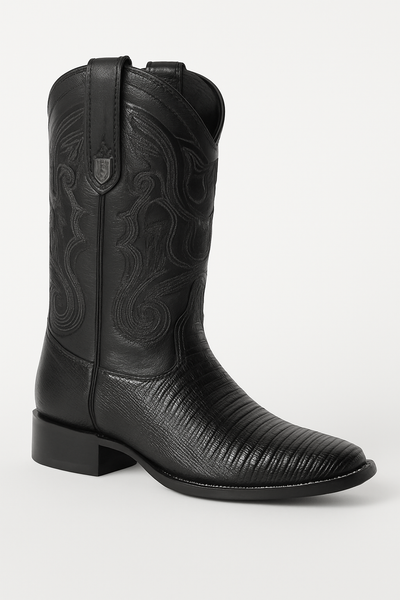 Men's Wild West Teju Lizard Skin 3X Toe Boots 29507 11 2950703-060  - from alligatorwarehouse.com