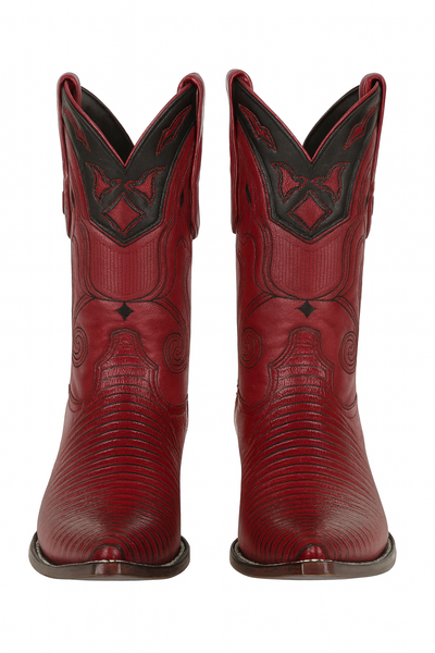 Men's Wild West Teju Lizard Skin 3X Toe Boots 29507 27 2950703-060  - from alligatorwarehouse.com