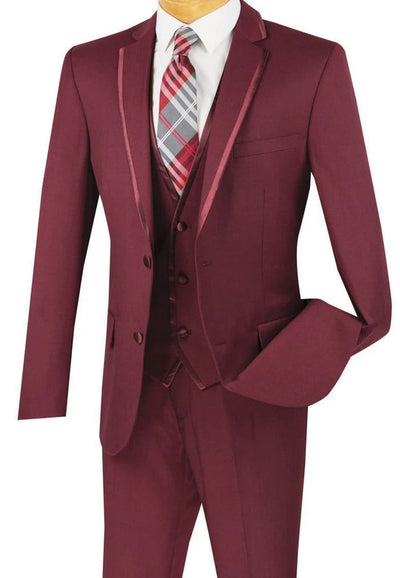 Online Tuxedo Rental -  Different Tuxedo Colors Styles - Classic Tuxedo in 8 Colors Slim Fit 4 9E-5606  - from alligatorwarehouse.com