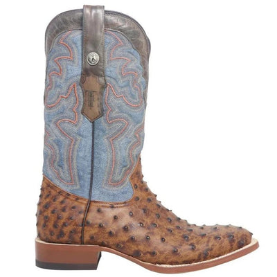 Zapato Botín Piel Avestruz - Mens Ostrich Boot in 3 Colors 7   - from alligatorwarehouse.com