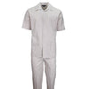 Tan Seersucker 2pc Set 2   - from alligatorwarehouse.com
